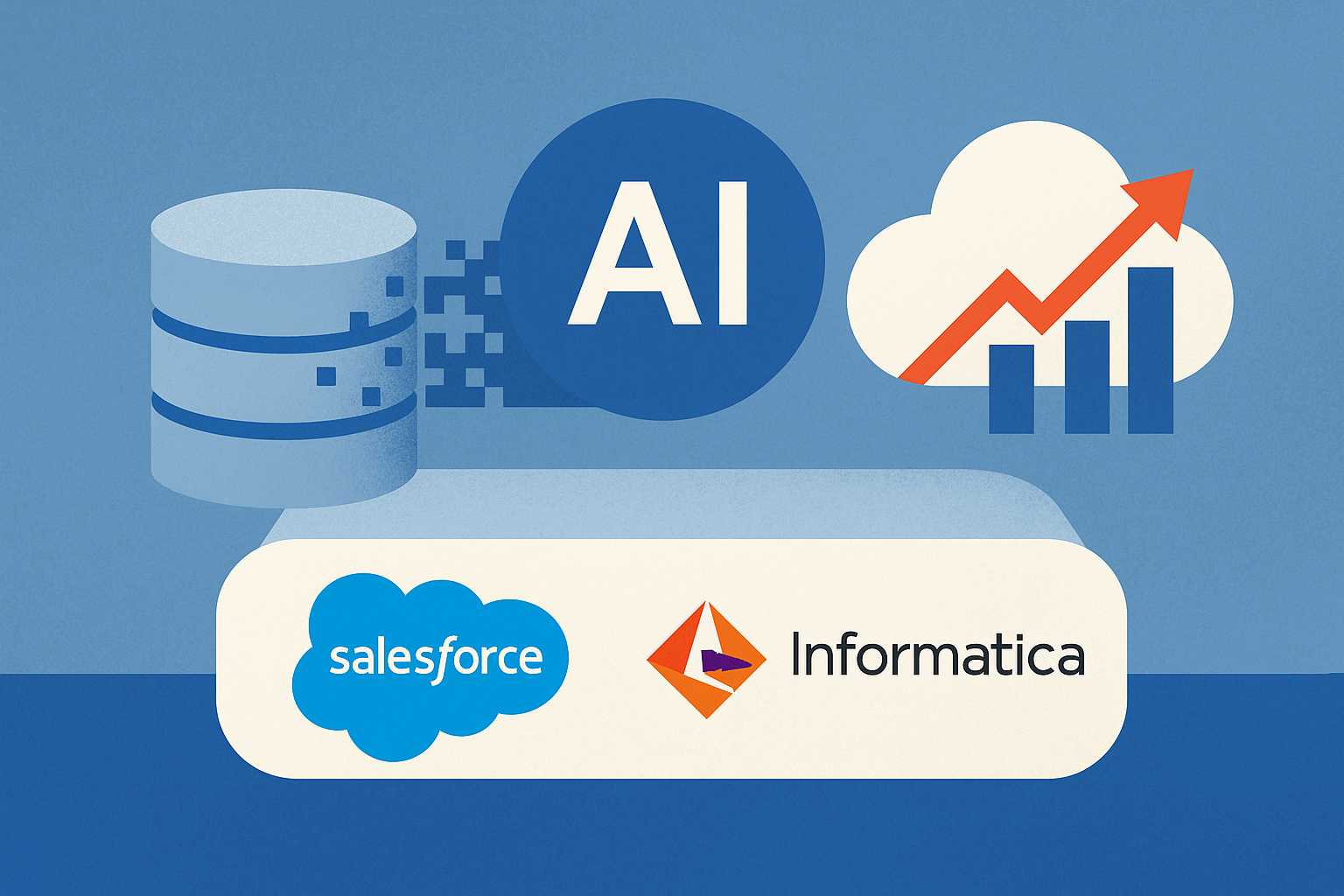 Salesforce adquire Informatica, impulsionando IA e gestão de dados.